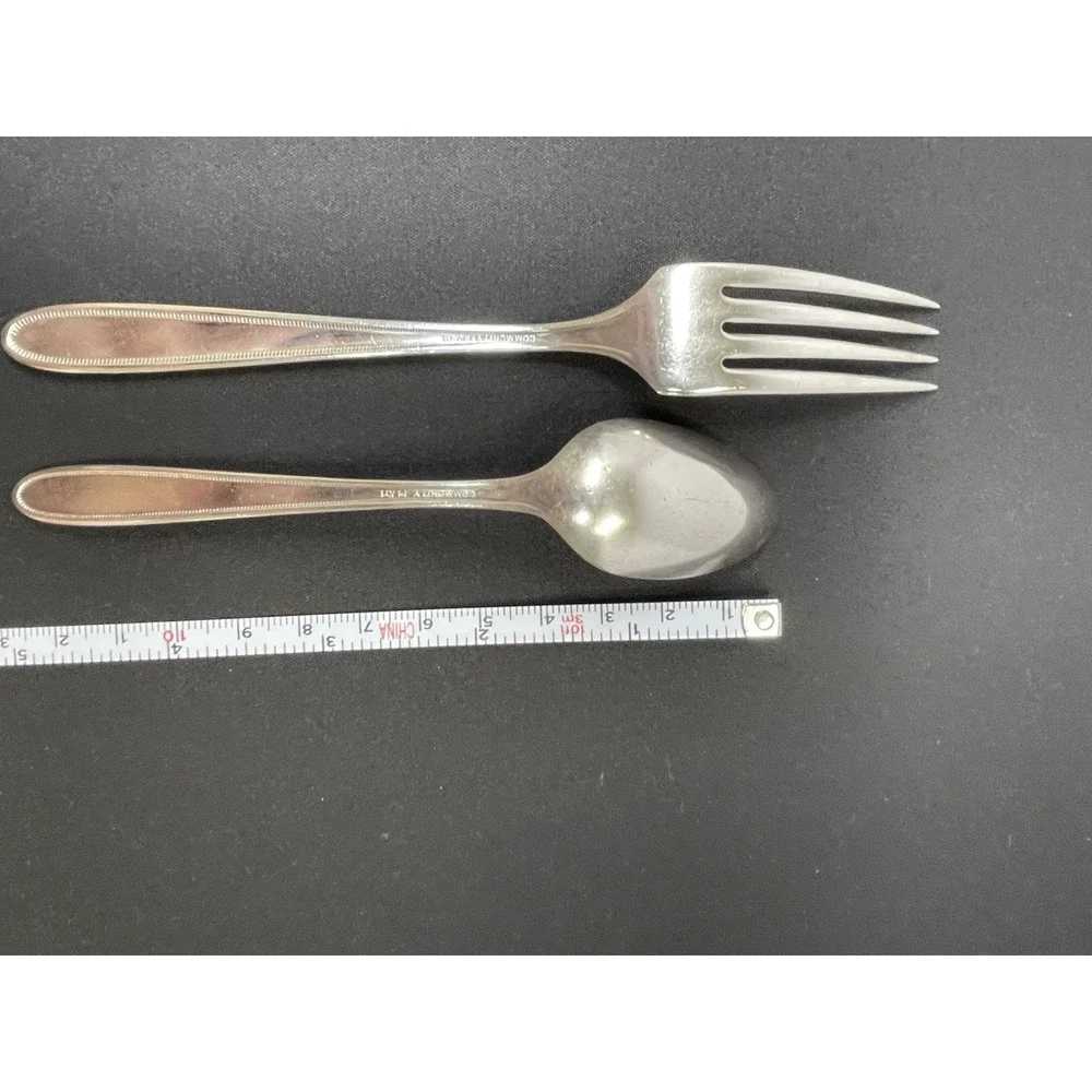 Vintage 1921 Oneida Community Plate Grosvenor Fork & Spoon Silverware Flatware